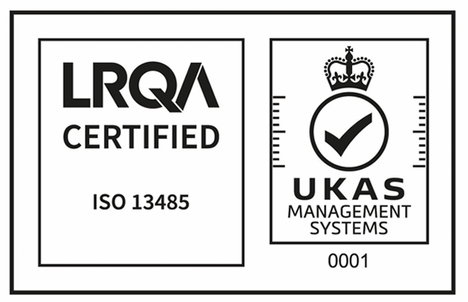 Amies Innovation LRQA-ISO 13485